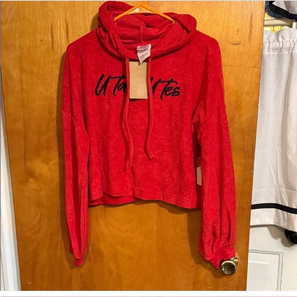 NWT* Oversized NCAA Utah Utes Hoodie sz M